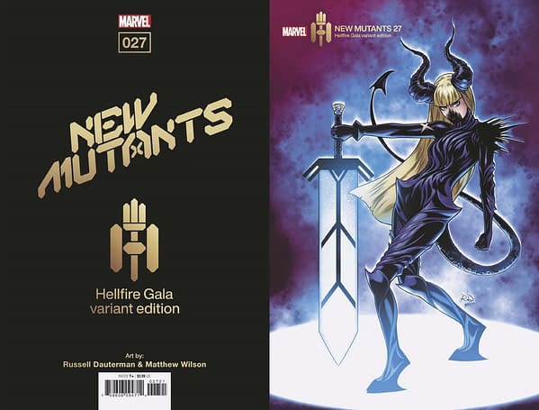 Cover image for NEW MUTANTS 27 DAUTERMAN HELLFIRE GALA VARIANT