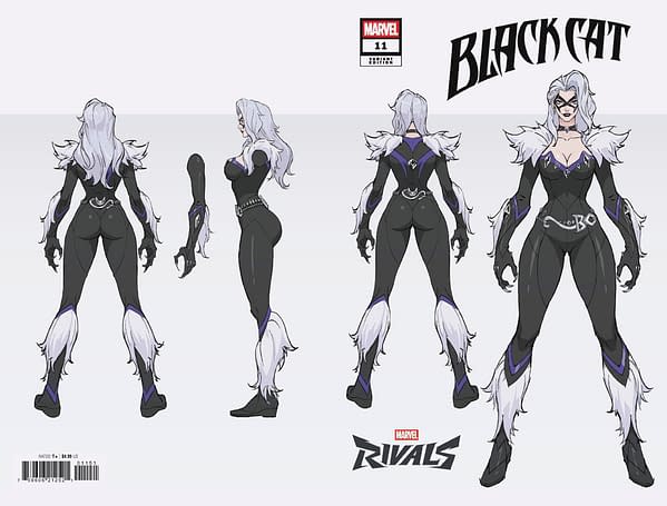 Cover image for BLACK CAT #11 NETEASE GAMES MARVEL RIVALS WRAPAROUND VARIANT
