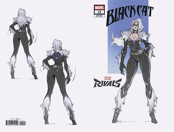 Cover image for BLACK CAT #12 NETEASE GAMES MARVEL RIVALS WRAPAROUND VARIANT