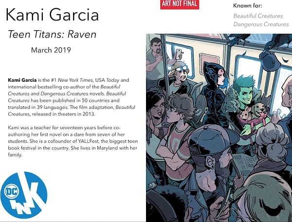 Beautiful Creatures' Kami Garcia Starts Line of Teen Titans Graphic Novels, Before They Were Superheroes