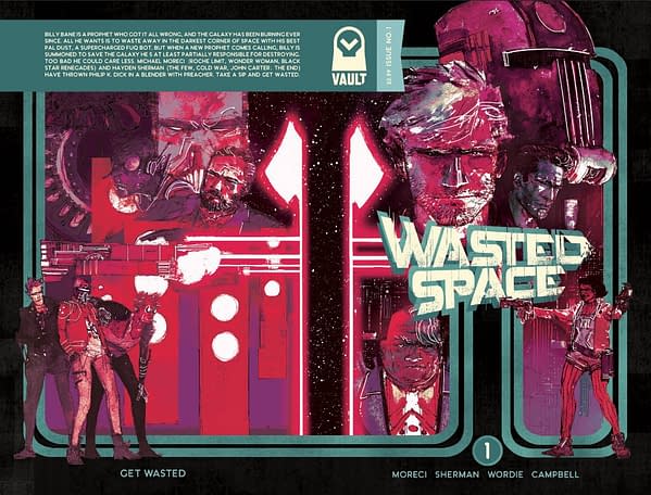 'Submerged' and 'Wasted Space' Go to Second and Third Printings from Vault Comics