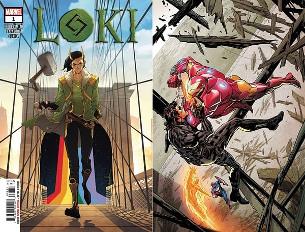 Marvel Comcis to Overship Loki #1 and Invaders #7