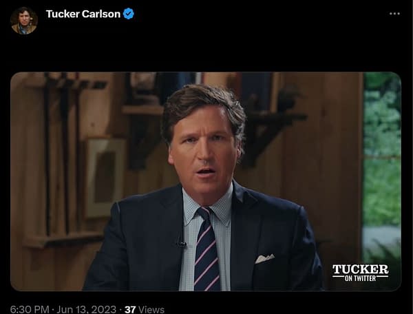 Tucker Carlson Apparently Ignoring FOX "News" C&#038;D, Posts New Episode