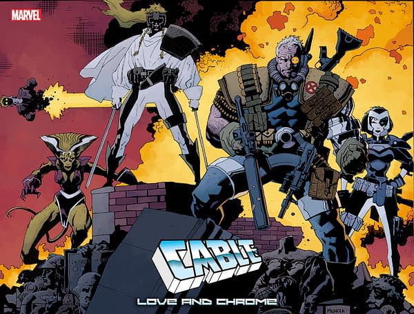 Cover image for CABLE: LOVE AND CHROME #1 MIKE MIGNOLA WRAPAROUND HIDDEN GEM VARIANT