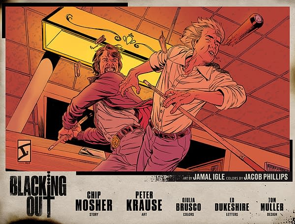 Peter Krause and Chip Mosher Launch 70s Grindhouse Noir Blacking Out.