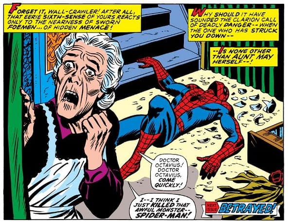 Aunt May (Finally) Dead In Ultimate Spider-Man