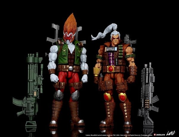 Rob Liefeld Action Figures For Bloodstrike And Bloodwulf For 2024