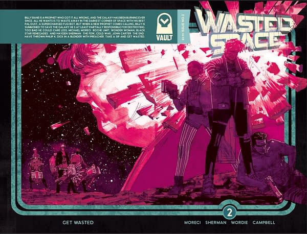 'Submerged' and 'Wasted Space' Go to Second and Third Printings from Vault Comics