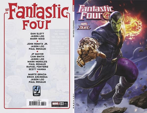 Cover image for FANTASTIC FOUR #35 NETEASE MARVEL GAMES VAR