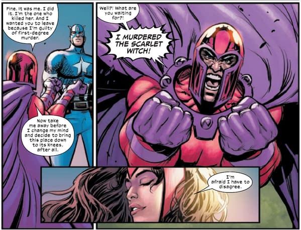 Killing Scarlet Witch Off In Trial Of Magneto? Really? (#2 Spoilers)