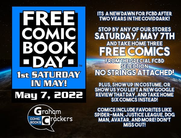 52 Comic Stores' Plans For Free Comic Book Day, Tomorrow