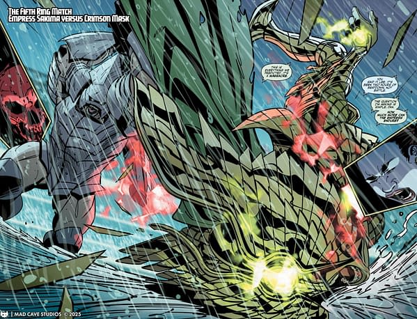 Interior preview page from Blade Forger #5