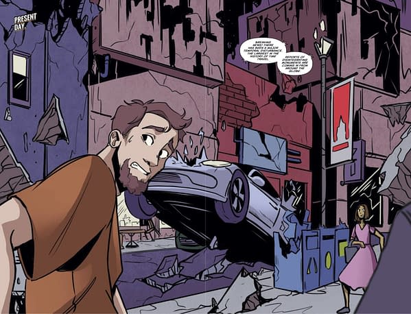 Interior preview page from Temporal #4