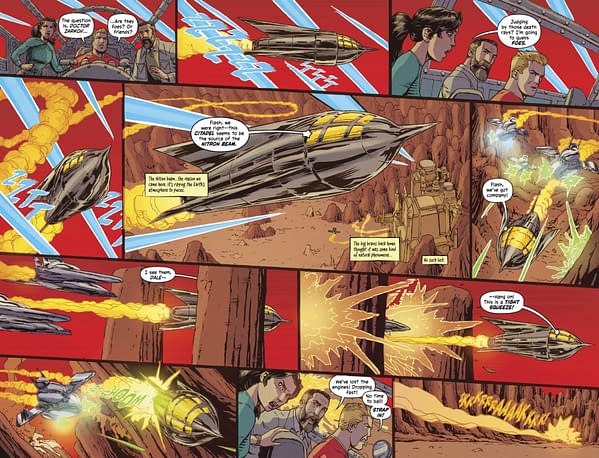 Interior preview page from Flash Gordon Quarterly #7