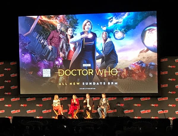 Response to Female Doctor Who Was 83% Positive, According to NYCC Panel