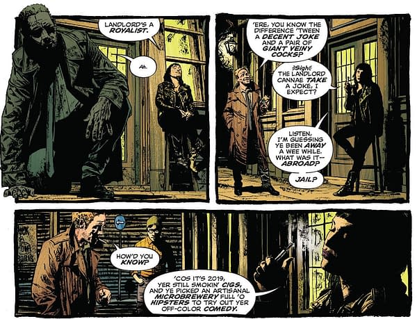 Prime Minister Boris Johnson Makes His (Naked) Debut in DC Comics' John Constantine: Hellblazer #1 Today