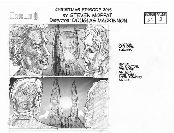 Doctor Who: The Storyboards Of The Husbands Of River Song