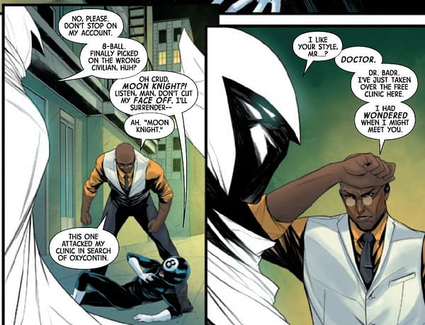 Moon Knight #1 Gets Its Hunter's Moon With Doctor Badr (Spoilers)