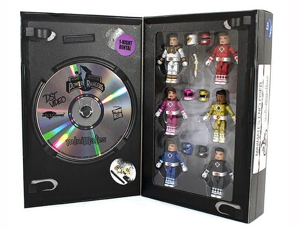 Mighty Morphin' Power Rangers Minimates DVD Box Set Revealed by DST