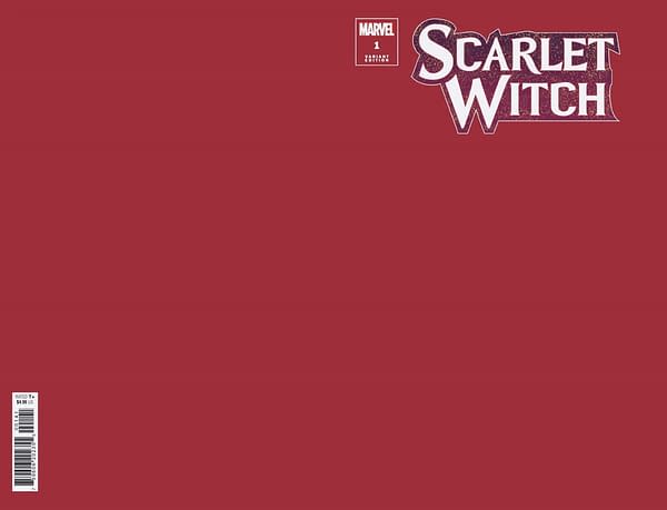 Cover image for SCARLET WITCH 1 RED BLANK VARIANT