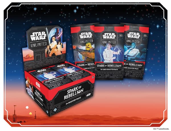 Star Wars: Unlimited Reveals Spark Of Rebellion Products