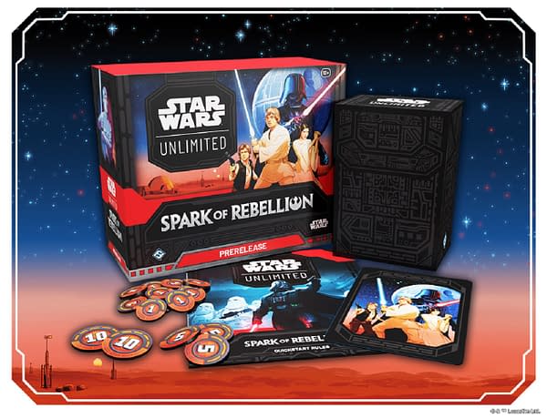 Star Wars: Unlimited Reveals Spark Of Rebellion Products