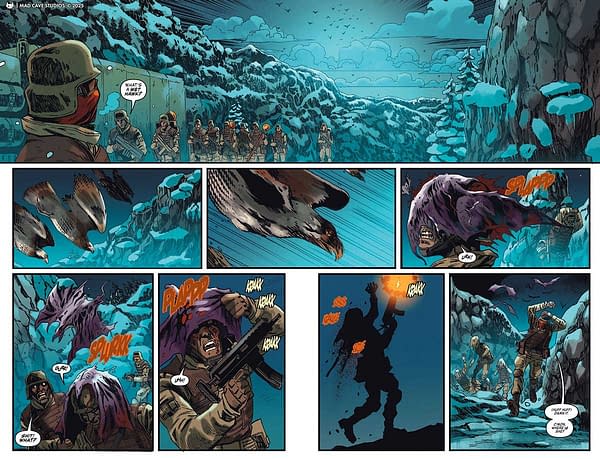 Interior preview page from Dark Pyramid #5