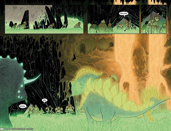 Interior preview page from Far Down Below #4