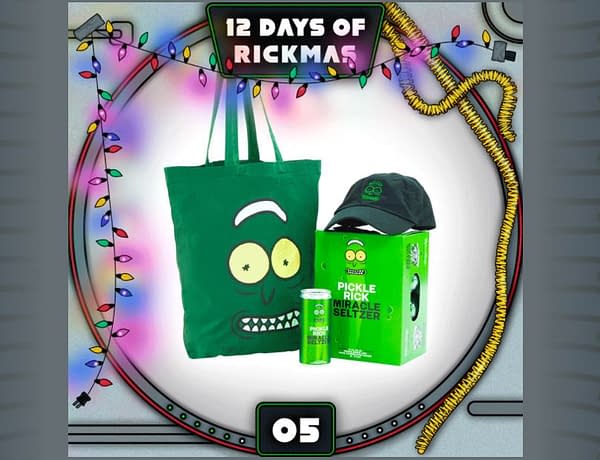 Rick and Morty and Adult Swim's The 12 Days of Rickmas rolls along (Image: screencap)