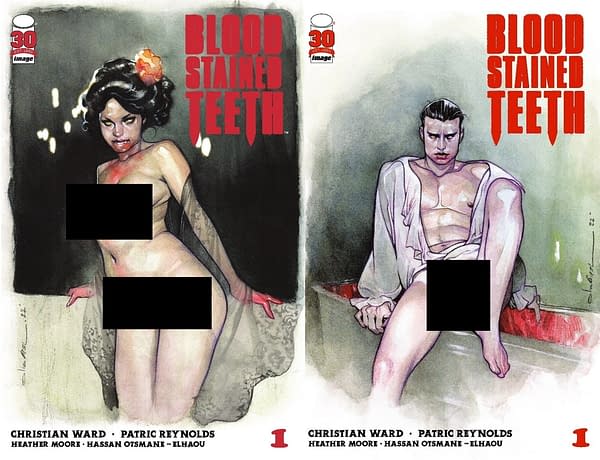 Olivier Coipel Blood Stained Teeth Exclusives at Lake Como Comic Con