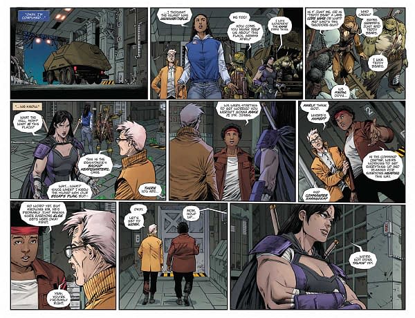 Interior preview page from TMNT: THE LAST RONIN II - RE-EVOLUTION #4 ESCORZA BROTHERS COVER