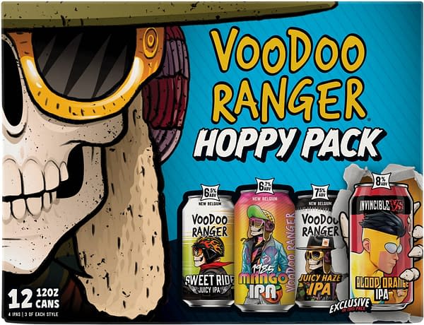 Voodoo Ranger Teams With Invincible VS On Limited-Edition IPA Pack