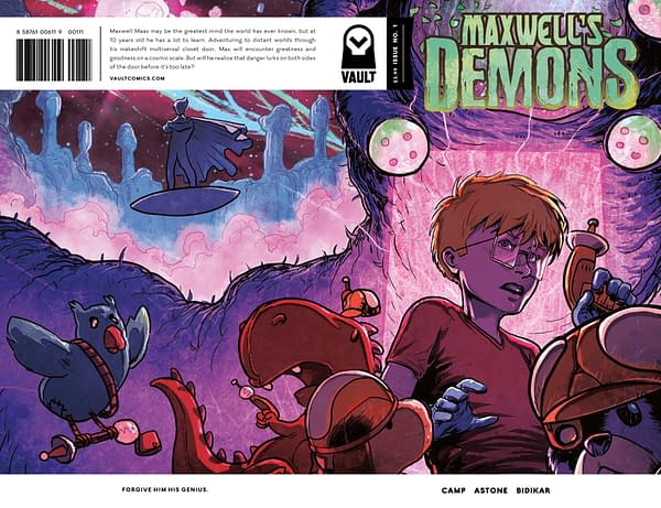 Open The Vault For Hallowe'en: An Extended Preview Of Maxwell's Demons #1 By Deniz Camp And Vittorio Astone