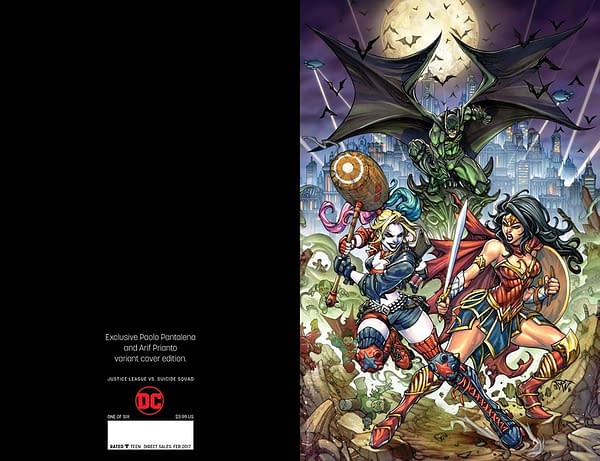 Whatever Happened To&#8230; The Islander Comics Exclusive Cover of Justice League Vs. Suicide Squad?