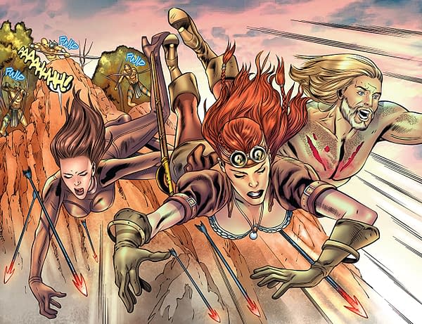 Legenderry Red Sonja #2 art by Igor Lima and Adriano Augusto