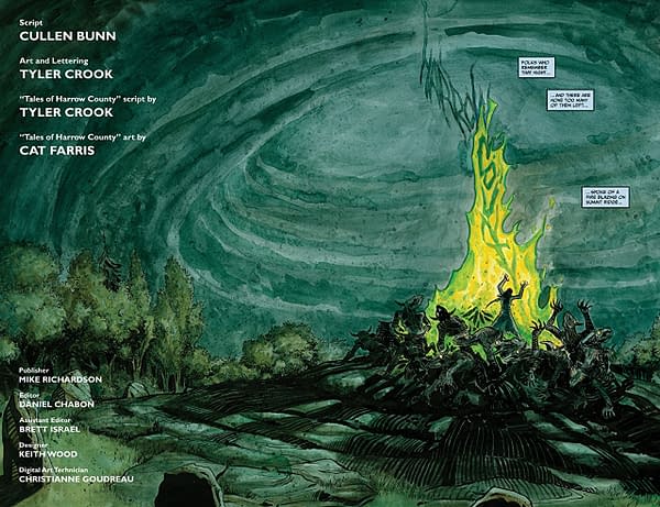 Harrow County #30 art by Tyler Crook