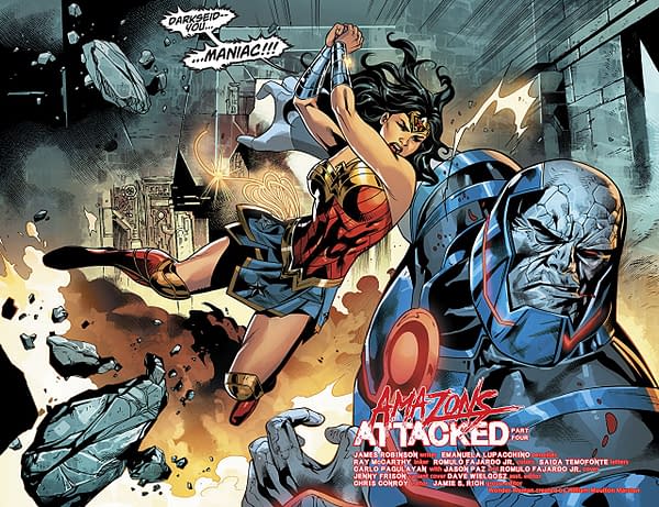 Wonder Woman #44 art by Emanuela Lupacchino, Ray McCarthy, and Romulo Fajardo Jr.