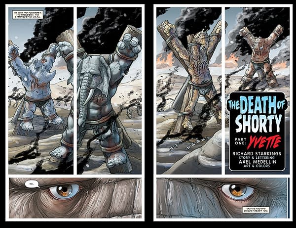 Preview of Elephantmen 2261 by Richard Starkings, Axel Medellin and Boo Cook for Comixology Originals