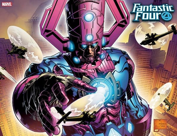 Joe Quesada Draws Galactus for Fantastic Four #1