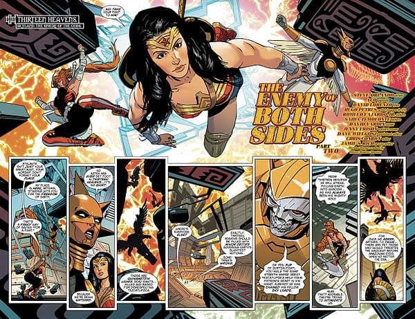 Wonder Woman #53 art by ACO, David Lorenzo, and Romulo Fajardo Jr,