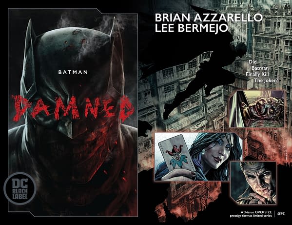 DC Comics to Ship Batman: Damned with Special Care to Prevent Damages