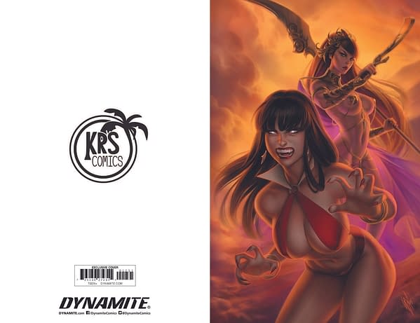 All the Retailer Exclusive Covers of Dejah Thoris/Vampirella #1