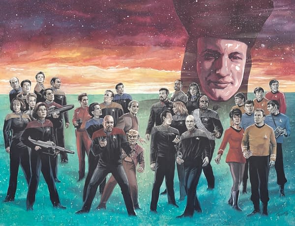 Four Generations of Star Trek Crossover in IDW's The Q Conflict