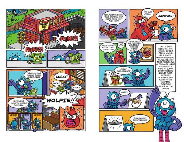 Joey Ellis' Wolfie Monster for Scholastic Gets a Free Comic Book Day 2019 Preview