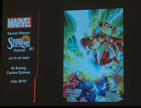Secret Warps Announced by Marvel at C2E2 &#8211; Bringing Back the Infinity Warps With Al Ewing
