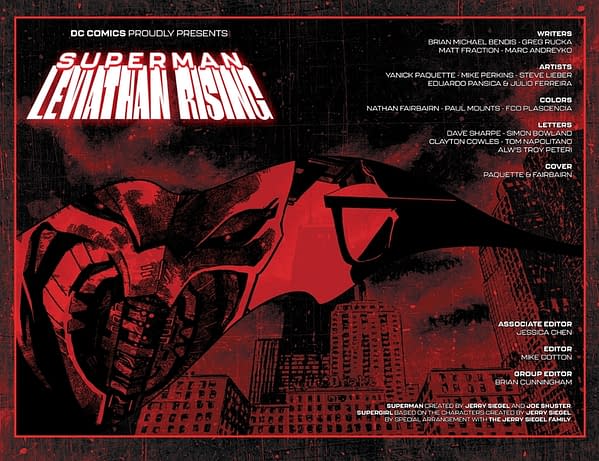 11-Page Preview Of Superman: Leviathan Rising