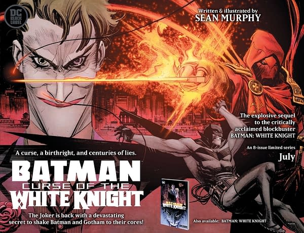 Lettered Preview: Sean Murphy's Batman: Curse Of The White Knight #1 &#8211; Where's The Joker???