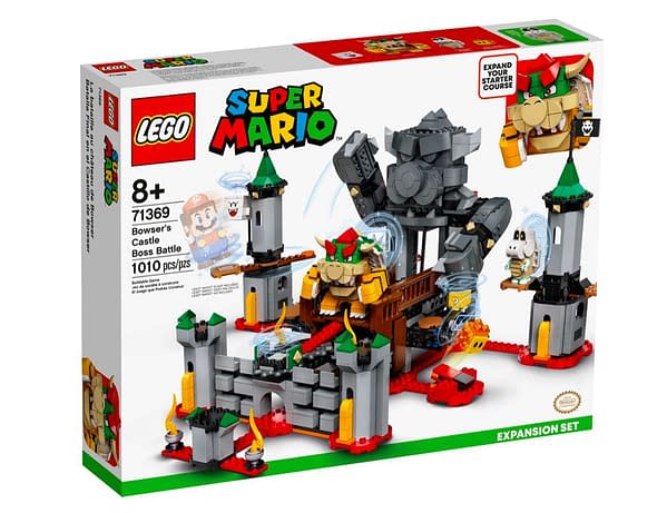 Super Mario Takes on Bowser's Castle with New LEGO Set