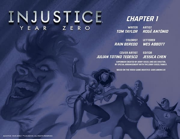 DC Comics Confirms, Launches Injustice Year Zero with Tom Taylor