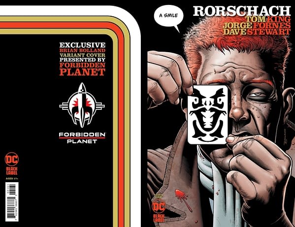 Brian Bolland Remakes Killing Joke For Rorschach Forbidden Planet Cover